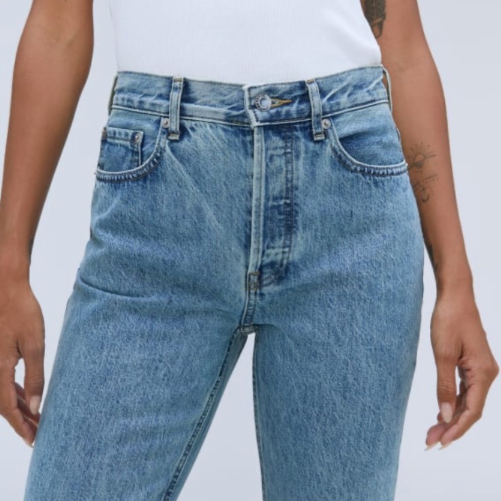 NWT Everlane 90’s Cheeky Straight jeans